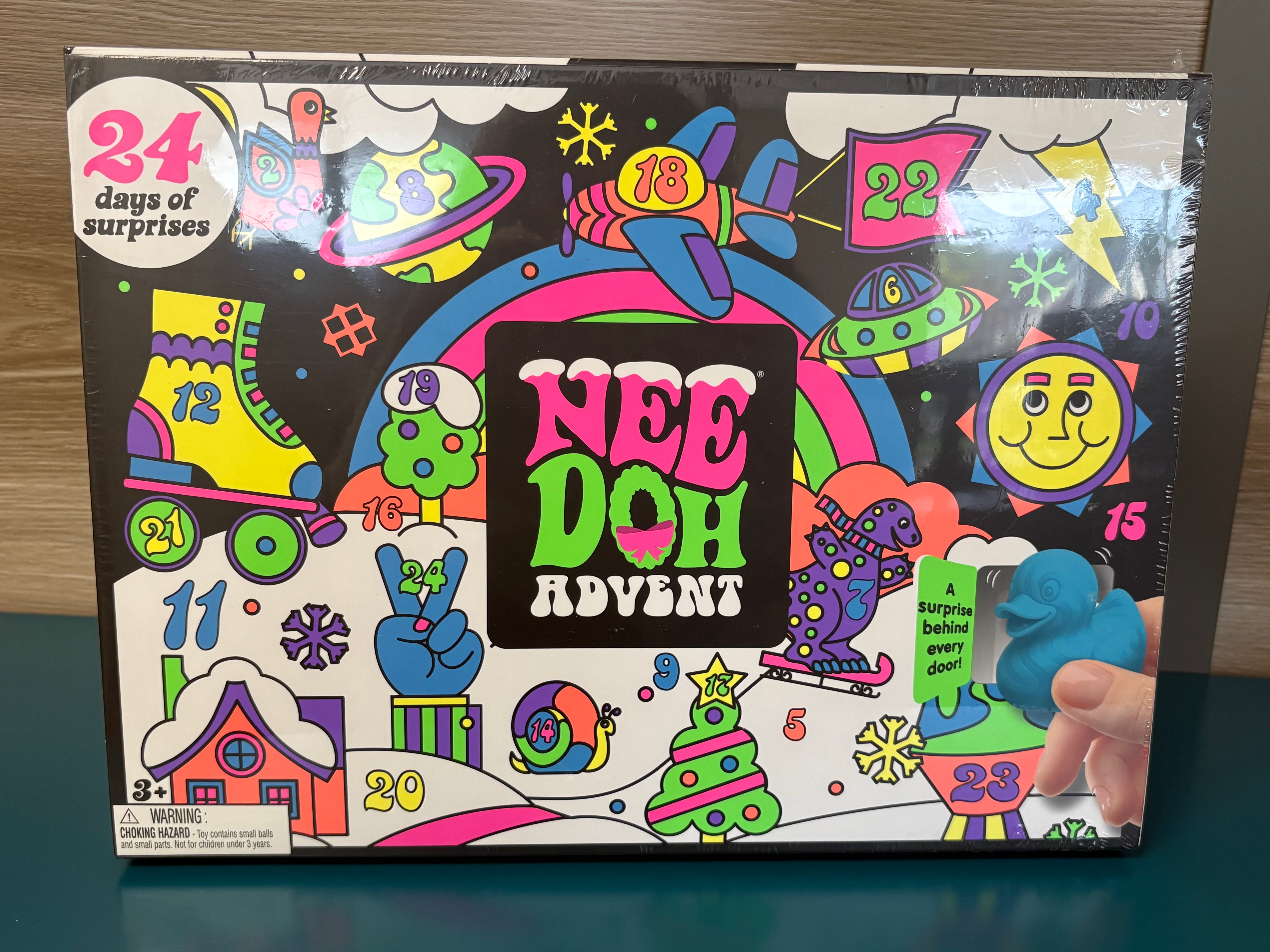 Official NeeDoh Squishmas 2026 Holiday Advent Calendar